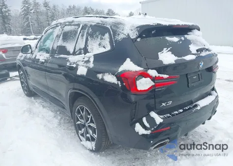 2022 BMW X3 xDrive30I z USA, uszkodzony, nr VIN WBX57DP03NN167884